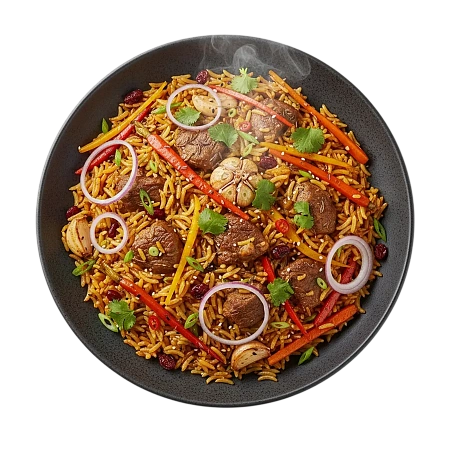 Рис с курицей
